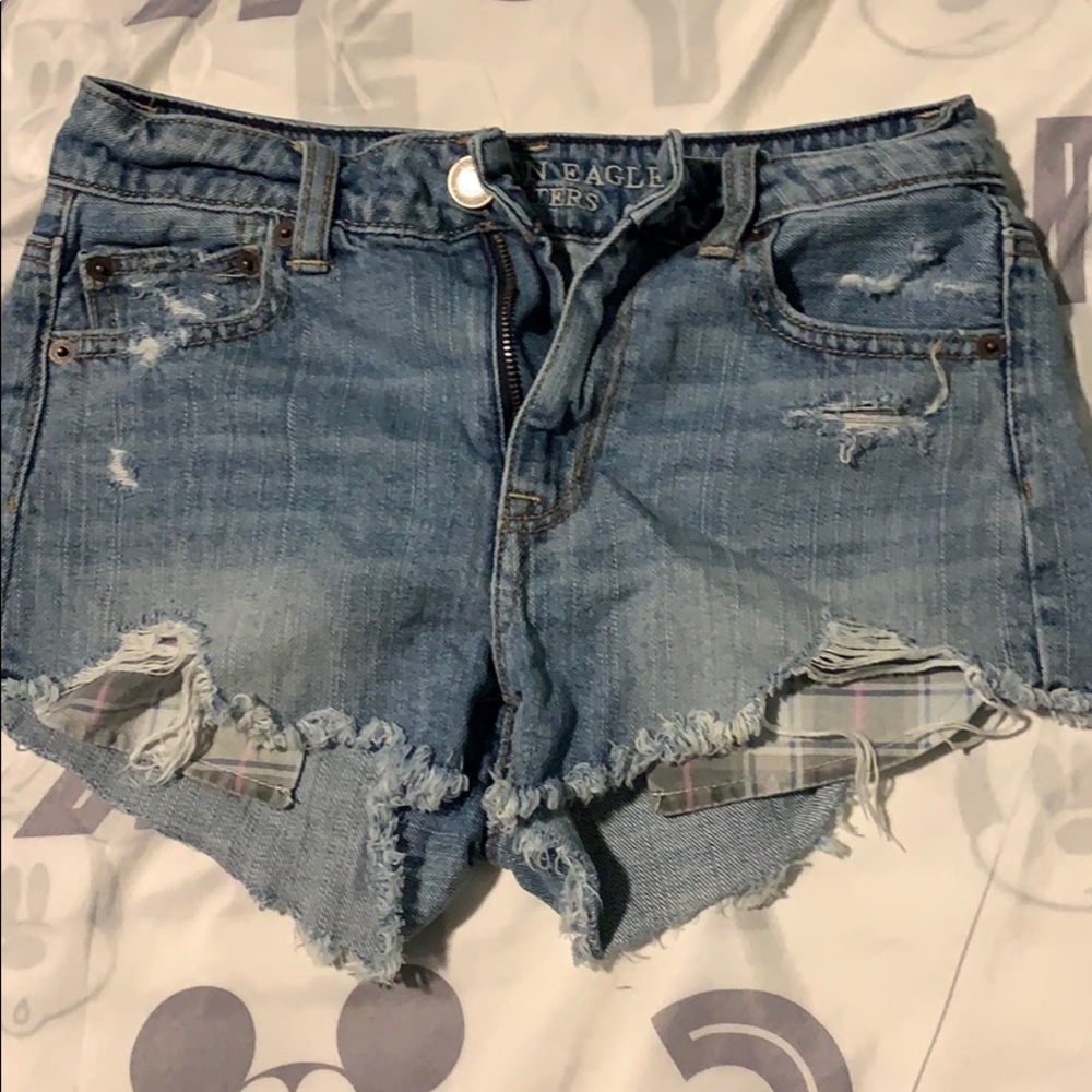 American eagle high wasted shorts